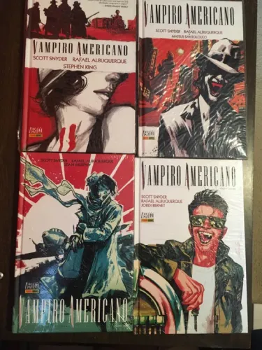 Vampiro Americano Vol 01-08 + O Senhor do Pesadelo - Lacrados