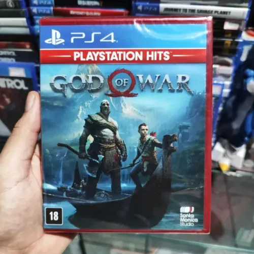 Jogo PS4 God Of War Novo Lacrado - Midia Fisica