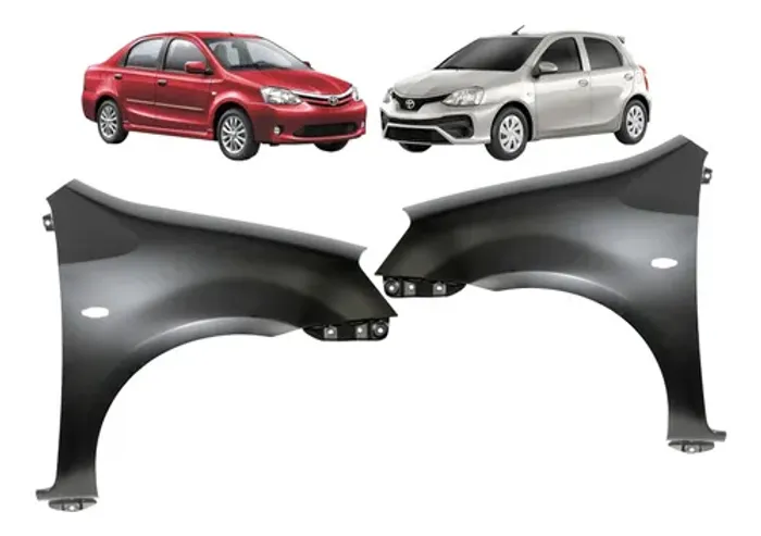 Paralama Toyota Etios Com Furo Pisca 2013 2014 2015 A 2021