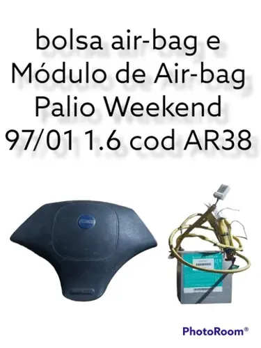 Bolsa do airbag com módulo Fiat Palio weekend 1.6