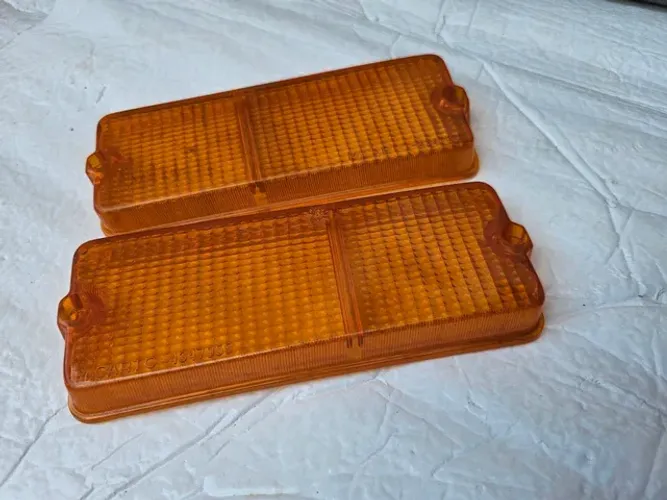 Fiat 147 par de lentes piscas novas originais mcarto