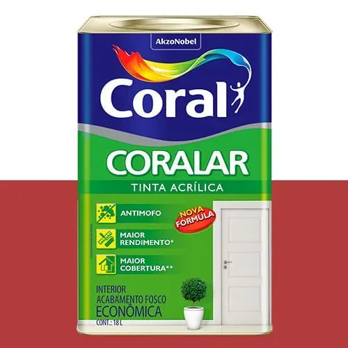 Tintas Coralar Rubi - Coral 18L