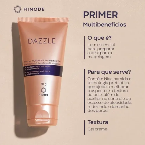  PRIME MULTIBENEFÍCIOS MATIFICANTE tendência do verão. 