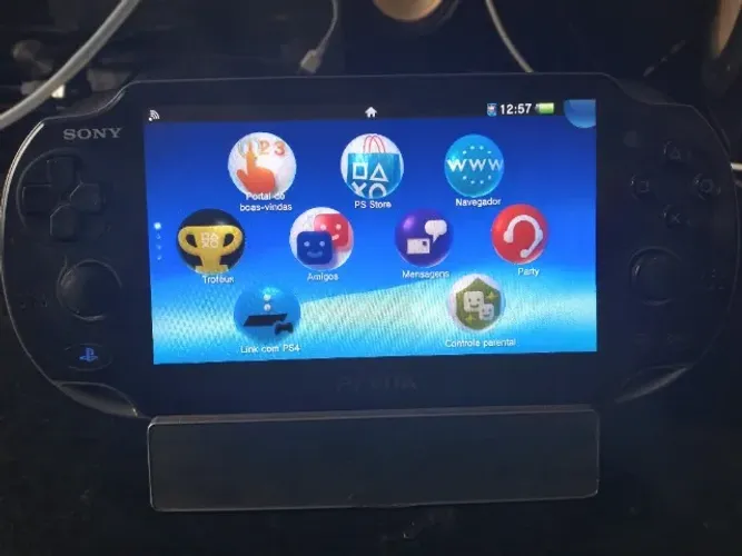 Psp vita com cartao de 32 GB