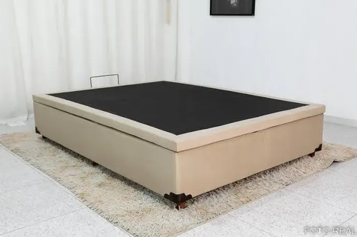 Box casal LINHÃO BEGE blindada - ENTREGA HOJE !!!
