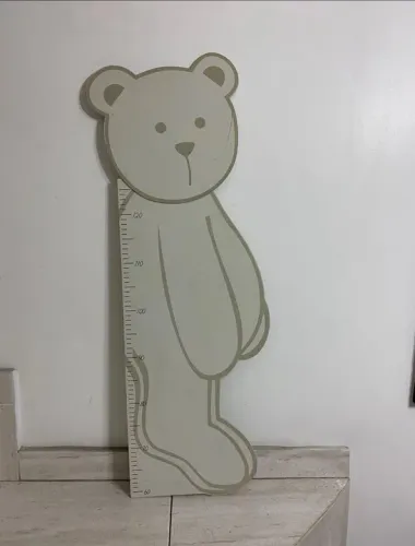 Régua Medidora Infantil Crescimento - Ursinho