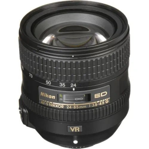 Lente Nikon FX 24-85MM F/3.5-4.5G Ed VR - Nova na caixa!