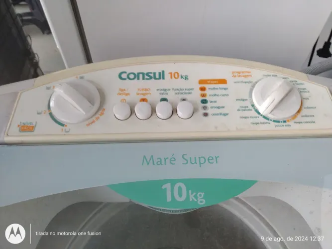 LAVADORA CONSUL MARÉ 10 KLS 220V