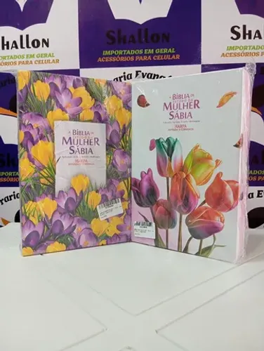 Bíblia de Estudo Da Mulher Sábia C Harpa e Letra Grande