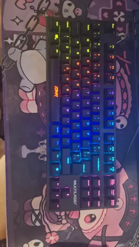 Teclado Gamer RGB GK510 Multilaser