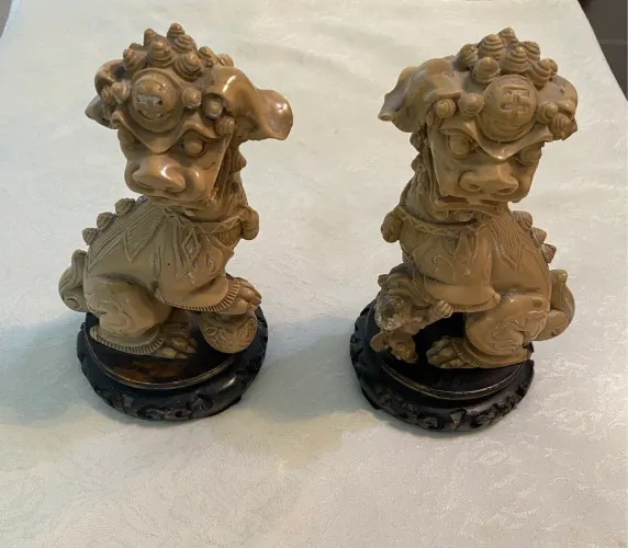 Par de leões chineses