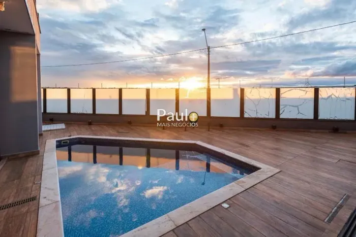 Sobrado à venda em Paulínia, Terras do Cancioneiro, com 4 suítes, com 280 m², Terras do Ca