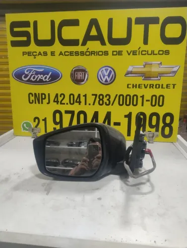 retrovisor elétrico com seta do kicks 2022 lado motorista
