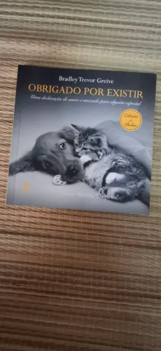 Livro Obrigado por existir