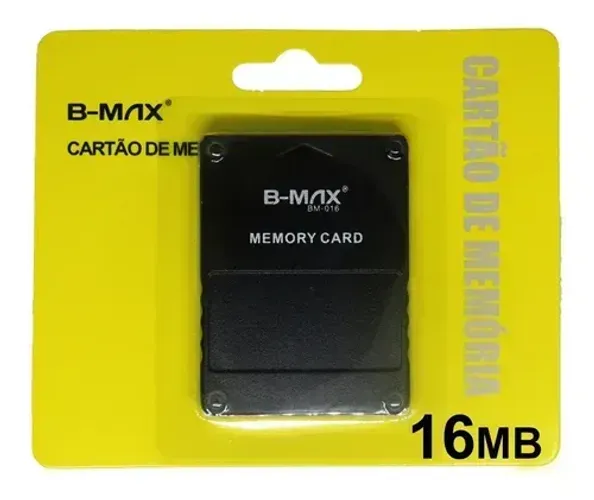 Memory Card Para Ps2 16MB Lacrado - Armarinho Ditudo