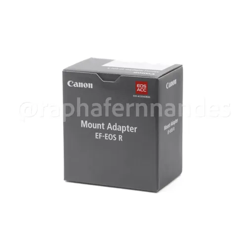 Adaptador Canon EF-EOS R (novo/lacrado)