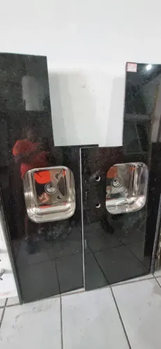 Pia cozinha pedra são Gabriel com recort