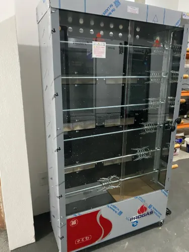 NZ. Máquina de assar frango 6 espetos 70kg PROGÁS