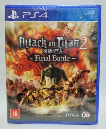 Attack on titan 2 final Battle ps4 NOVO LACRADO 
