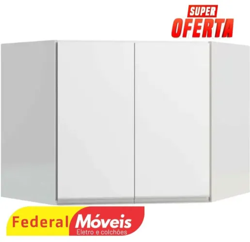 Armário Aéreo para Cozinha Novo - Compacto, Elegante e Útil!