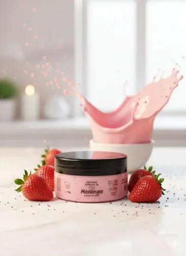  HIDRATANTE ESFOLIANTE SOUL CORPO MORANGO 180G