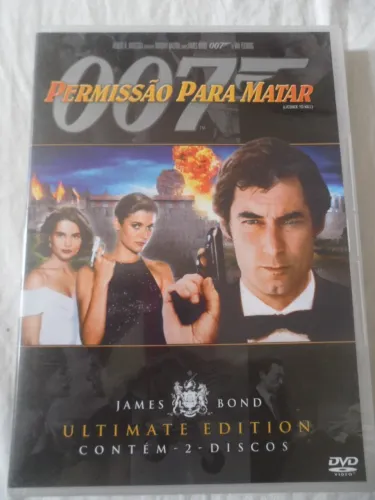 DVD duplo 007 Permissão para Matar Ultimate Edition