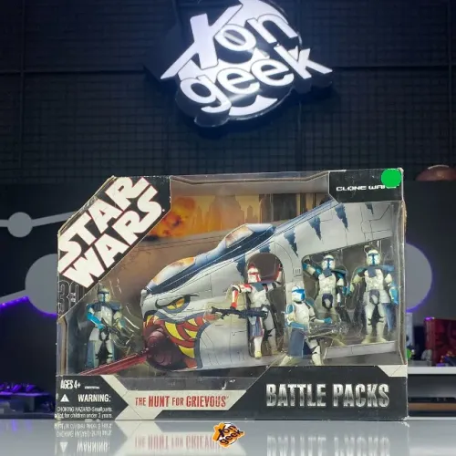 Star Wars Battle Packs: The Hunt For Grievous | Parcelamos no Cartão, Aceitamos OLXPAY