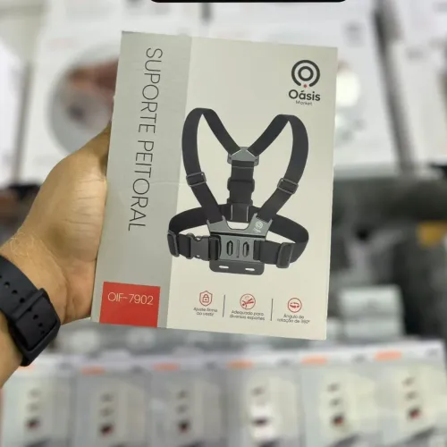 Suporte Peitoral para Câmera e Celular - Entrega em São Luís e região