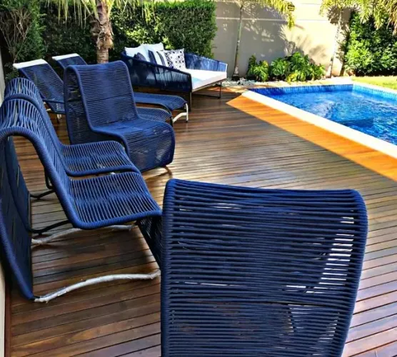 POLTRONA DE CORDA NÁUTICA PARA PISCINA  (unidade)