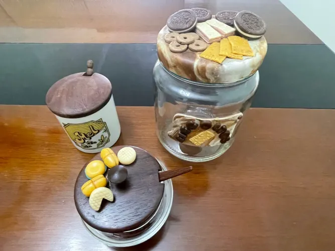 Conjunto de Potes Decorativos para Cozinha