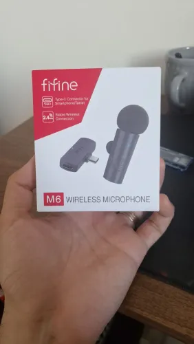 Microfone Sem Fio Fifine M6 para Celular