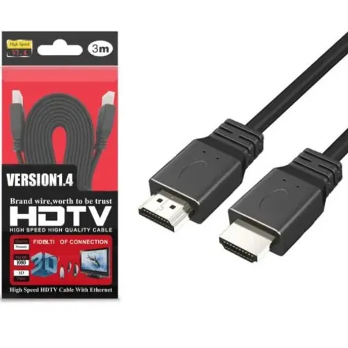 Cabo HDMI 1.4 de Alta Velocidade 3 Metros