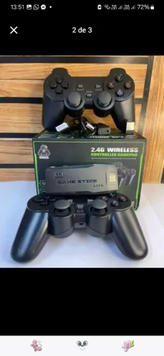Console Game Stick Lite 4K com 2 Controles Wireless