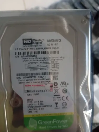 HD Western Digital 500GB