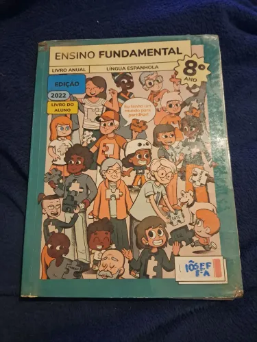 Livro de espanhol do sistema sae digital  8° Ano do ensino fundamental do aluno 