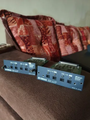 Placa de Expansão Yamaha MY16AT - LS9, 01V entre outras