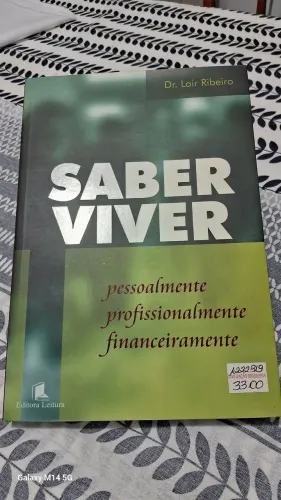 Livro Saber Viver - Dr. Lair Ribeiro