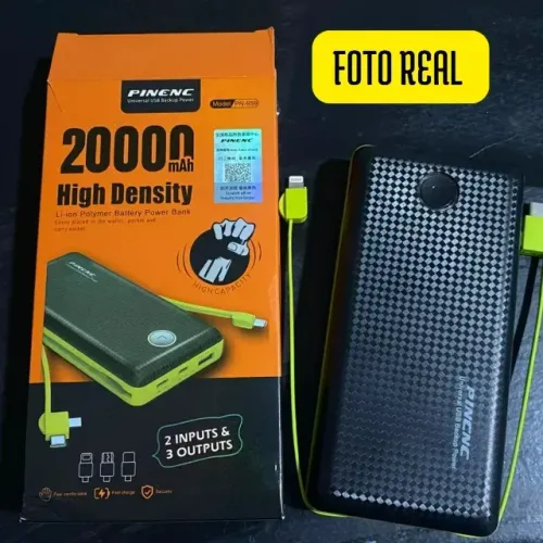 Carregador Externo Portatil 20mah - Entrega Das 9 até 22hrs
