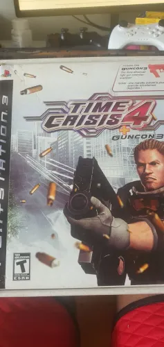 Time Crisis 4 com guncon 3