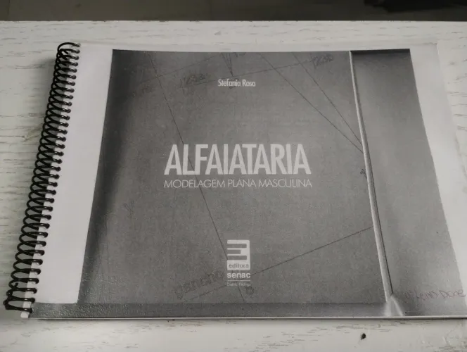 Apostila alfaiataria modelagem plana masculina 