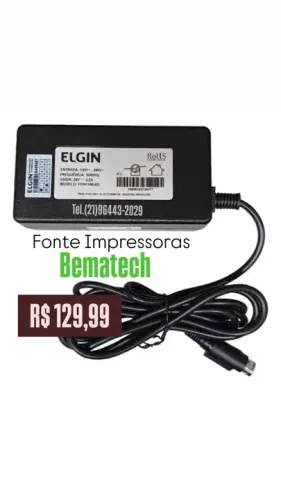 Fonte para Impressoras Bematech