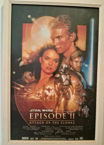 Coleção quadros da saga Star Wars- para colecionadores