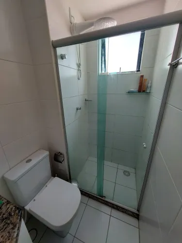 Box banheiro vidro temperado com toda Armação 