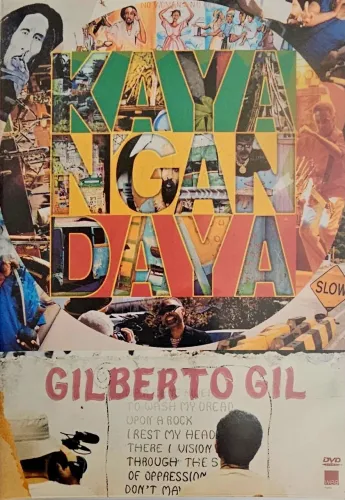 DVD  KAYA N'GAN DAYA - Gilberto Gil 14 sucessos reggae + Extras 2001 Directv Hall 