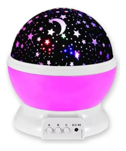 Luminária Projetor Estrela 360 Galaxy Abajur Star Master