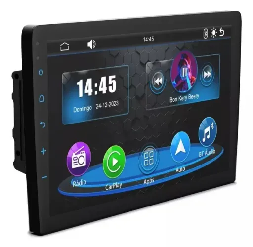 Central Multimídia 2 Din Faaftech Cm9 9 Polegada Connectmedia Com Apple Carplay E Android 