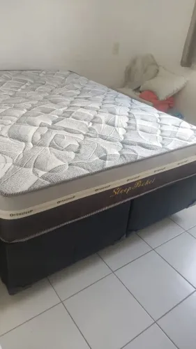 Cama box super king molas ensacadas individualmente