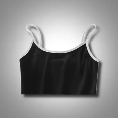 Blusa Larga Preta E Branca (P)