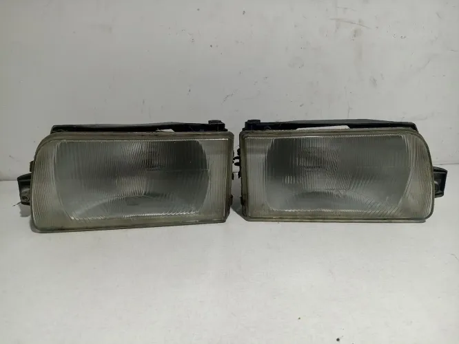 Par de Farol VW Gol G1 Quadrado 1991 92 93 94 95 96 NONO Farol Gol G1 Quadrado 1991 a 1996