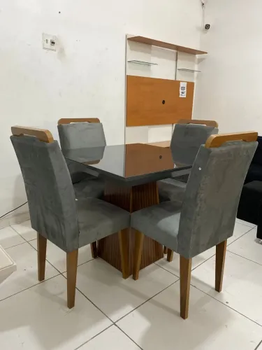 Mesa Luna 4 Lugares + Frete